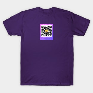 Scan for California, Qr Code Funny Memes -36 T-Shirt